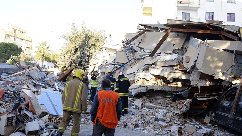 Ε.Ε.: Ενεργοποιήθηκε ο μηχανισμός πολιτικής προστασίας για τον σεισμό στην Αλβανία
