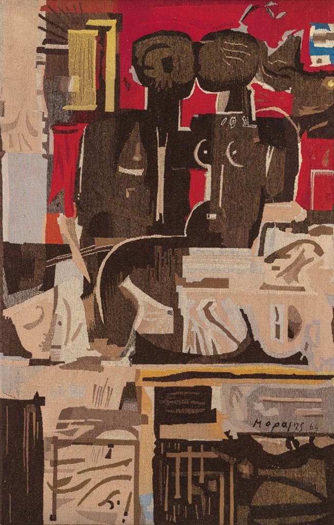 Το Επιθαλάμιο, μια ταπισερί σε σχέδιο του Γιάννη Μόραλη (10.000-15.000 €)