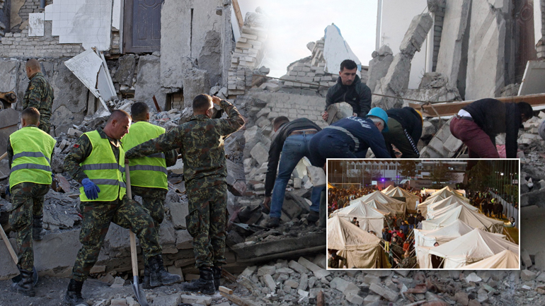 Αλβανία: Μάχη με τον χρόνο δίνουν οι διασώστες