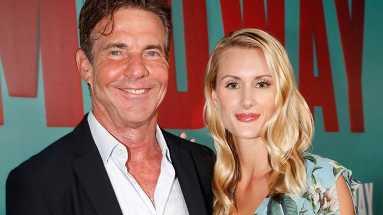 Ο Ντένις Κουέιντ απαντά για τη διαφορά ηλικίας που έχει με την αρραβωνιαστικιά του