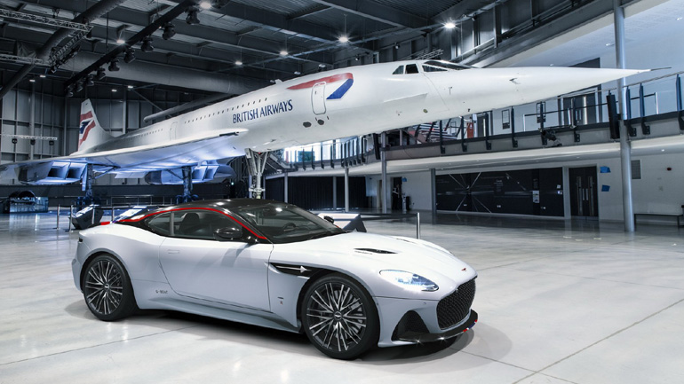 Εμπνευσμένη από το Concorde η Aston Martin DBS Superleggera