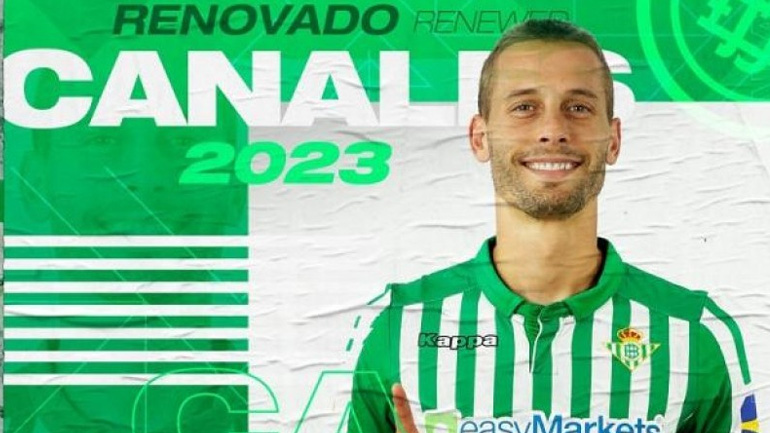 Μπέτις: Ανανέωσε μέχρι το 2023 ο Κανάλες