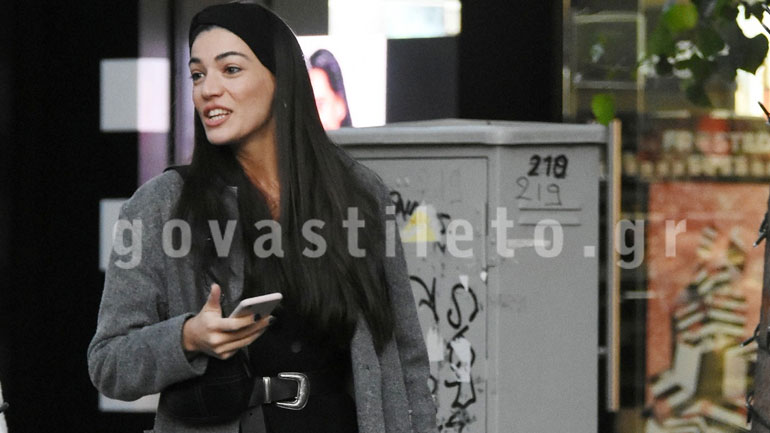 Ήβη Αδάμου: Πρωινή βόλτα στην Κηφισιά