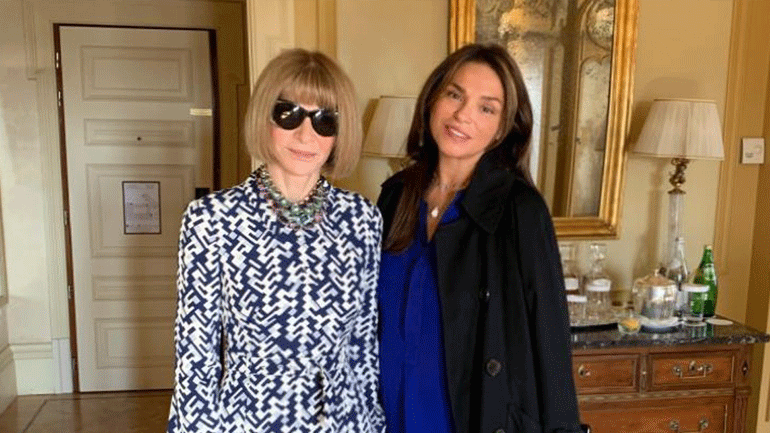 Η συνάντηση της Anna Wintour με τη Σίλια Κριθαριώτη!