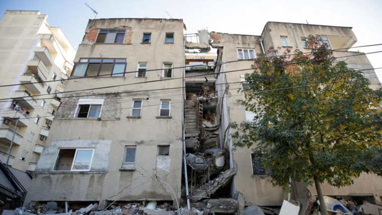 Αλβανία: Στέγαση των σεισμόπληκτων οικογενειών σε δομές φιλοξενίας