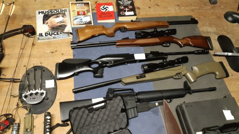 Η ιταλική αστυνομία ξεσκέπασε τα σχέδια δημιουργίας ναζιστικής ομάδας