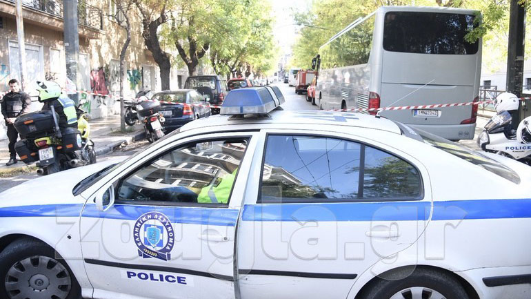 Εντοπίστηκε χειροβομβίδα σε άδειο διαμέρισμα στα Εξάρχεια