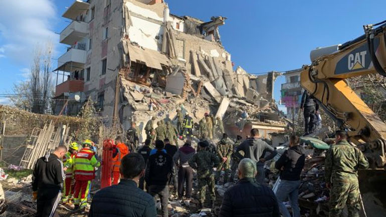 Νέος σεισμός 5,1 Ρίχτερ στην Αλβανία