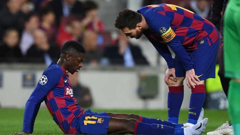 Χωρίς Ντεμπελέ για τρεις εβδομάδες η Μπαρτσελόνα