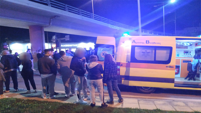 Τροχαίο στο Ηράκλειο: Σύγκρουση δύο αυτοκινήτων