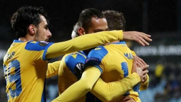 Στους «32» του Europa League o ΑΠΟΕΛ με το «διπλό» (2-0) επί της Ντουντελάνζ