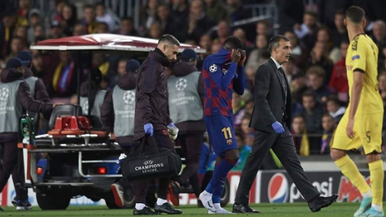 Μπαρτσελόνα: Σοβαρός ο τραυματισμός του Ντεμπελέ