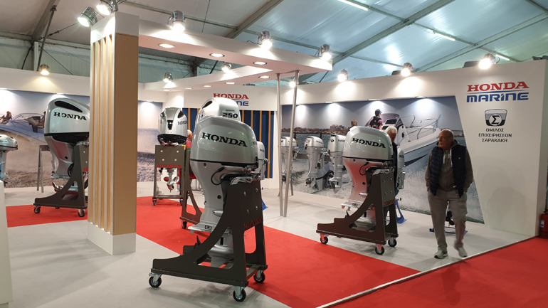 Και η Honda Marine δίνει δυναμικό παρών στην έκθεση