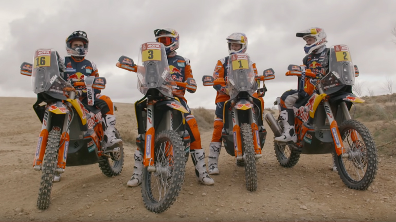 Dakar2020: Η εργοστασιακή ομάδα της KTM μας παρουσιάζεται! Dakar2020: Η εργοστασιακή ομάδα της KTM μας παρουσιάζεται!
