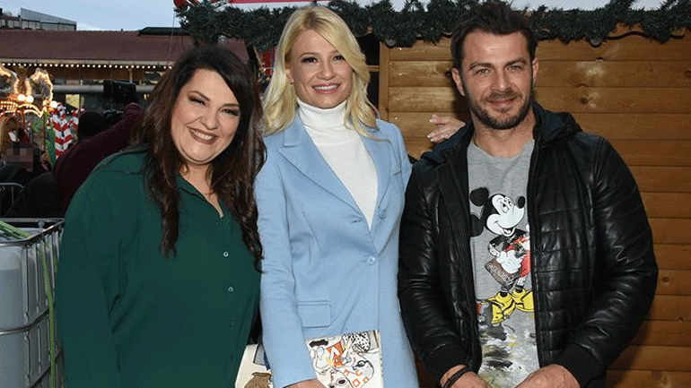 Φαίη Σκορδά: Για καλό σκοπό σε χριστουγεννιάτικη γιορτή στην Τεχνόπολη