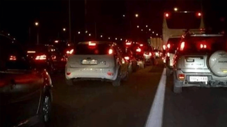 Με δυσκολία η κυκλοφορία στην Αθηνών – Λαμίας λόγω ατυχήματος