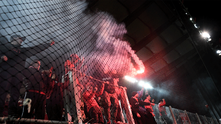 Τραυματίστηκε αστυνομικός στο «Γ. Καραϊσκάκης» από τα επεισόδια