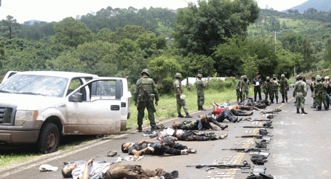 Μεξικό: Τουλάχιστον 14 νεκροί σε ανταλλαγή πυρών μεταξύ μελών καρτέλ και αστυνομικών 