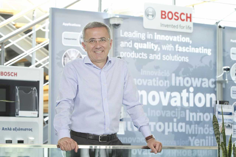O Διευθύνων Σύμβουλος της Bosch Eλλάδας Ιωάννης Κάπρας