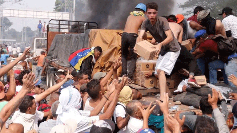 Ο Ερυθρός Σταυρός καταγγέλλει πολιτικοποίηση της ανθρωπιστικής βοήθειας στη Βενεζουέλα