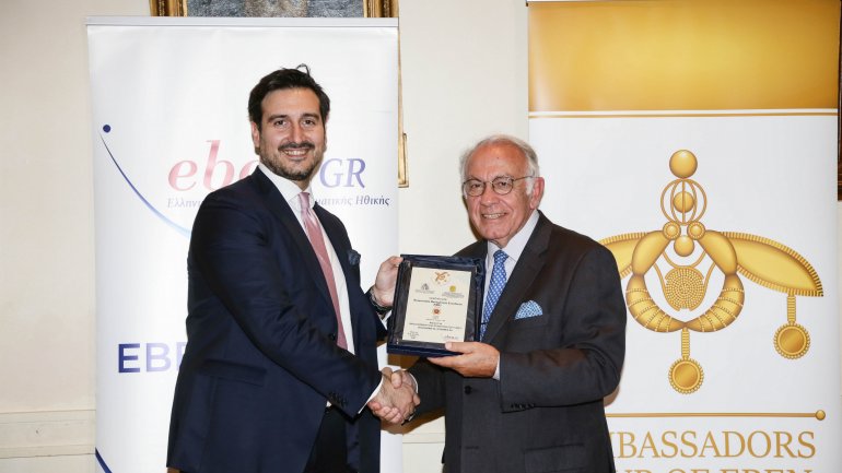 Ο ΟΦΕΤ πρεσβευτής της Επιχειρηματικής Ηθικής – Βραβείο ΕΒΕΝ GR 2019, Responsible Management Awards