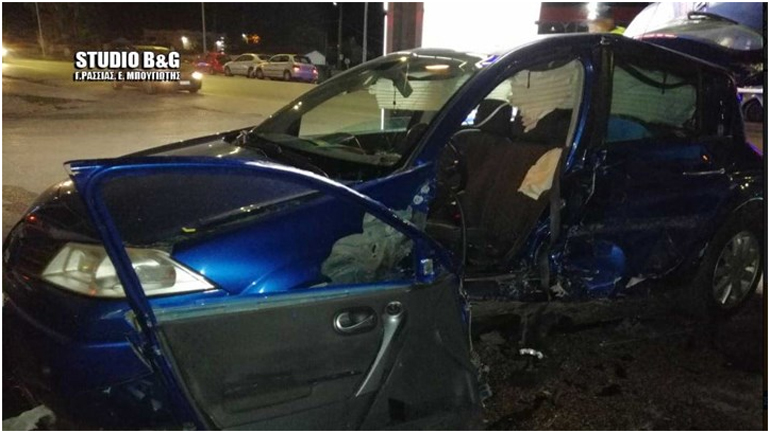 Τροχαίο στην Αργολίδα με μια γυναίκα τραυματία