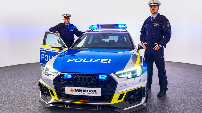 Περιπολικό Audi RS4 με 530 ίππους…