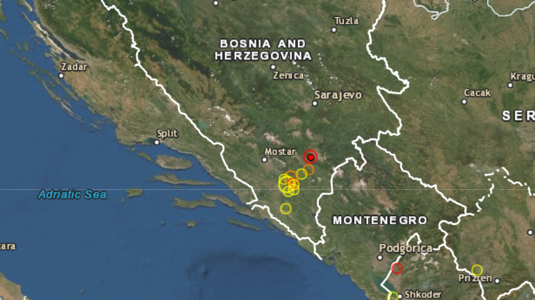 Σεισμός 4 Ρίχτερ στη Βοσνία