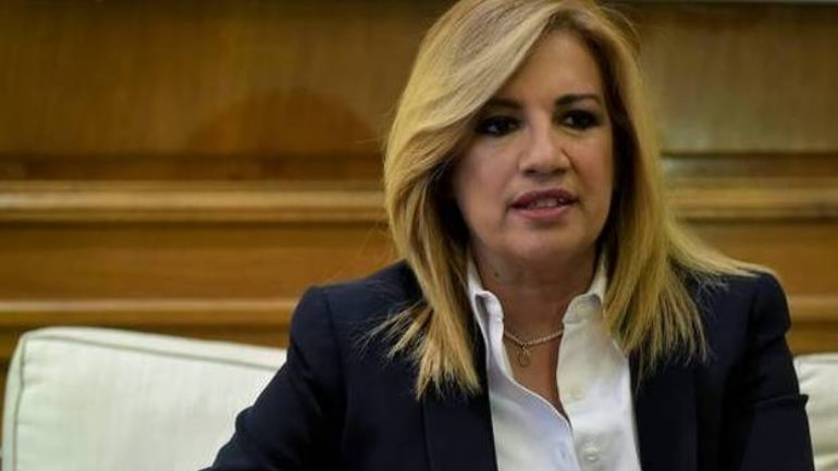 Φώφη Γεννηματά: Να συγκληθεί άμεσα το συμβούλιο πολιτικών αρχηγών