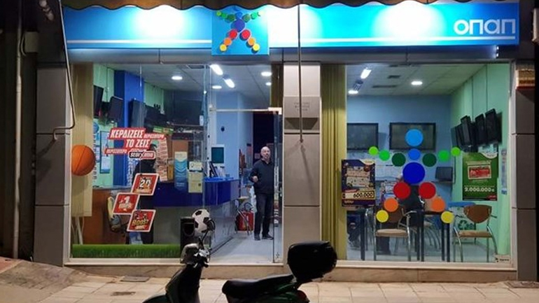 Πάτρα: Ληστεία σε πρακτορείο του ΟΠΑΠ