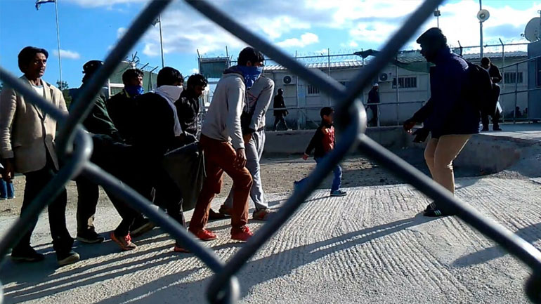 Χίος: Επεισόδια μεταξύ Αφγανών και Αράβων αιτούντων άσυλο