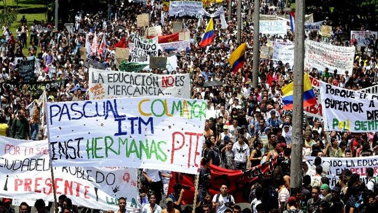 Κολομβία: Νέες διαδηλώσεις εναντίον του προέδρου Ιβάν Ντούκε