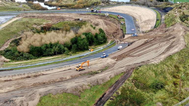 Παίρνει μορφή η πίστα του Zandvoort Παίρνει μορφή η πίστα του Zandvoort