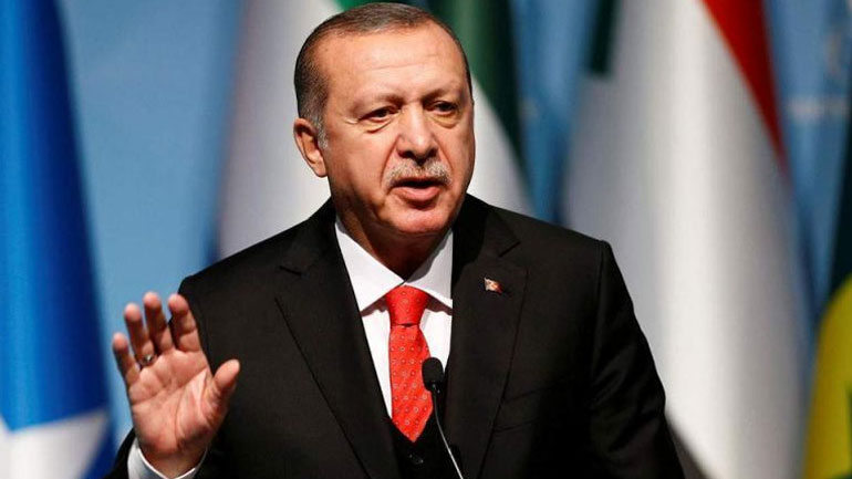 Ερντογάν: «Η Τουρκία δεν θα συζητήσει με άλλες χώρες για τα κυριαρχικά της δικαιώματα»