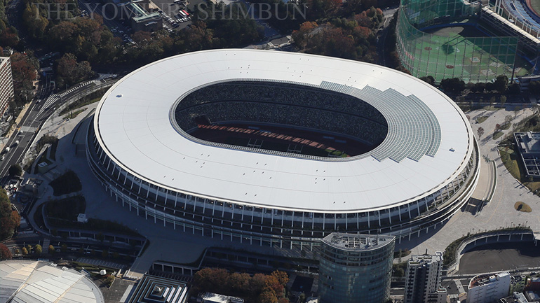Ολυμπιακοί Αγώνες 2020: Ολοκληρώθηκε η κατασκευή του Εθνικού Σταδίου του Τόκιο