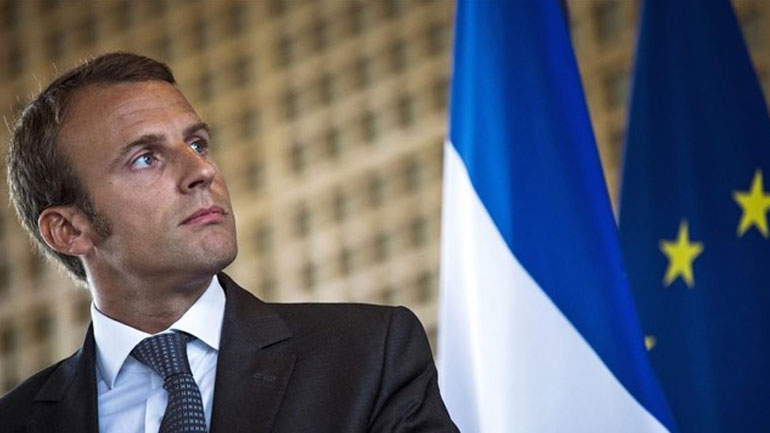 Ο πρόεδρος της Γαλλίας, Εμανουέλ Μακρόν