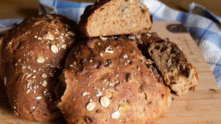 Ψωμί με μούσλι για ατελείωτη απόλαυση