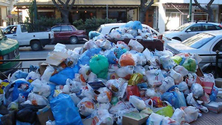 Σταμάτησε η αποκομιδή των απορριμμάτων στη Ζάκυνθο