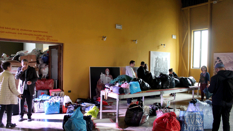 Κ. Μακεδονία: Στους 15 τόνους εκτιμάται το φορτίο της ανθρωπιστικής βοήθειας για τους σεισμόπληκτους της Αλβανίας