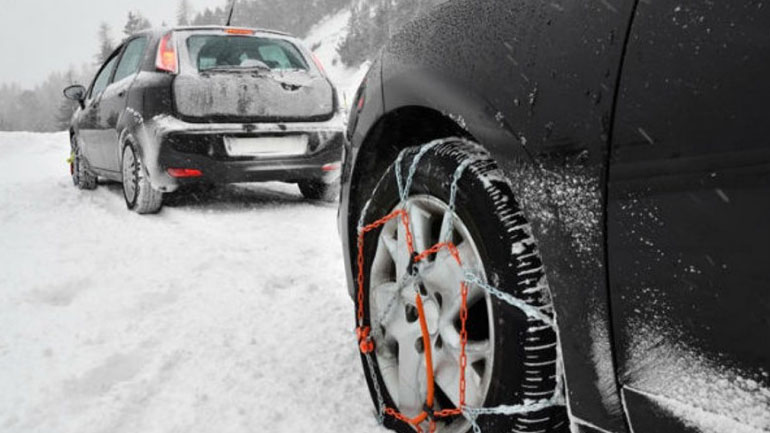 Σε ποιους δρόμους της κεντρικής Μακεδονίας χρειάζονται αλυσίδες