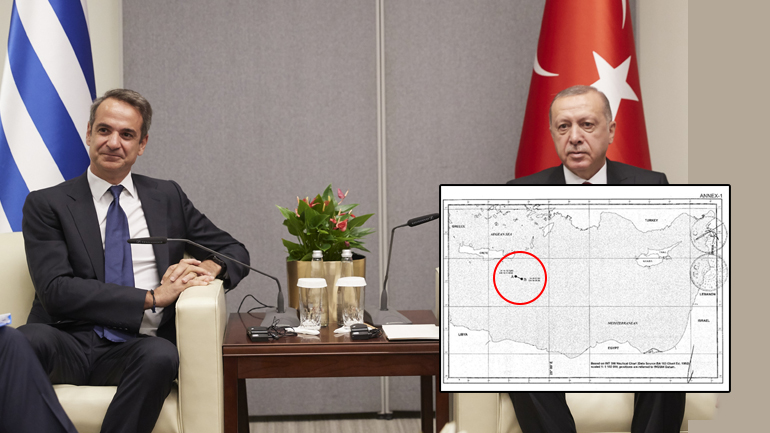 Ο αυθεντικός χάρτης της συμφωνίας Τουρκίας – Λιβύης