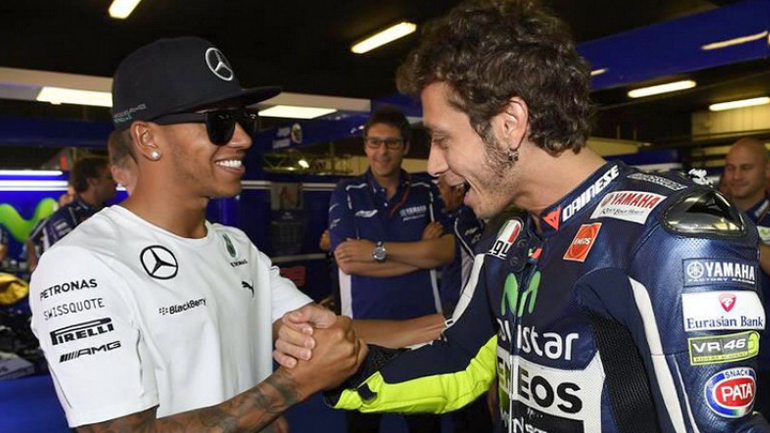 Hamilton και Rossi ανταλλάσουν τα «θηρία» τους! Hamilton και Rossi ανταλλάσουν τα «θηρία» τους!