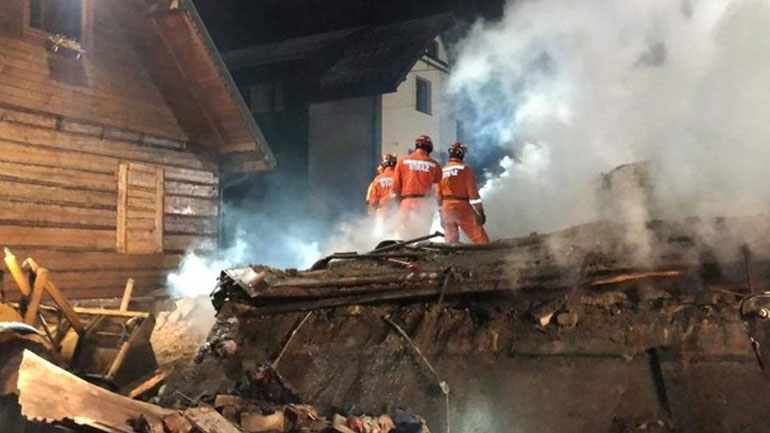 Πολωνία: Τέσσερις νεκροί και τέσσερις αγνοούμενοι έπειτα από φωτιά λόγω διαρροής αερίου