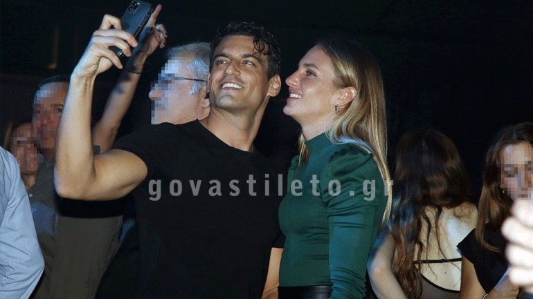 Κατερίνα Δαλάκα – Δημήτρης Φιντιρίκος: Full in love σε βραδινή έξοδο