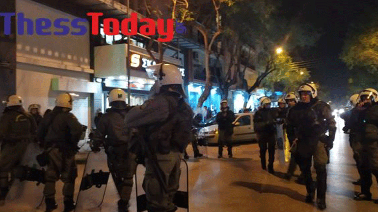 Κυνηγητό και προσαγωγές στη Θεσσαλονίκη