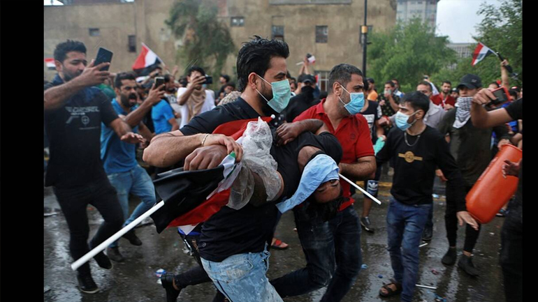Ιράκ: Τουλάχιστον έξι διαδηλωτές νεκροί από πυρά ενόπλων – Αμερικανικές κυρώσεις 