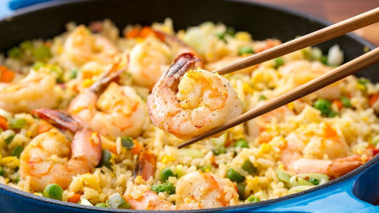 Ρύζι με γαρίδες για ατελείωτη απόλαυση