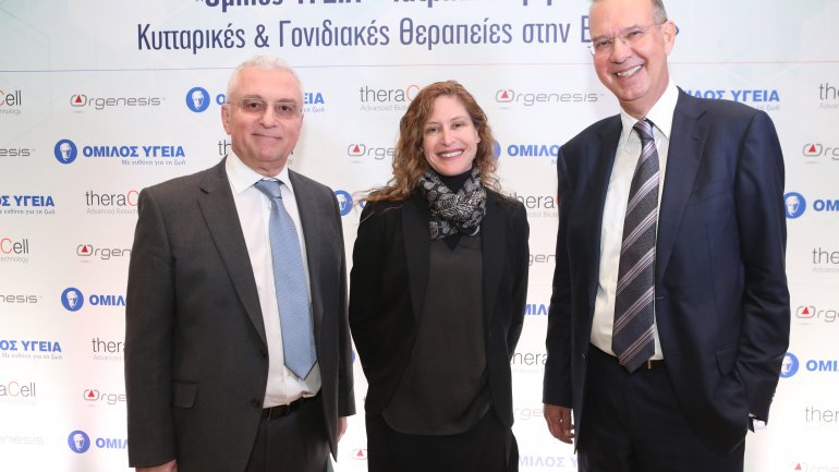 Συνεργασία του Ομίλου ΥΓΕΙΑ και της σύμπραξης Theracell – Orgenesis