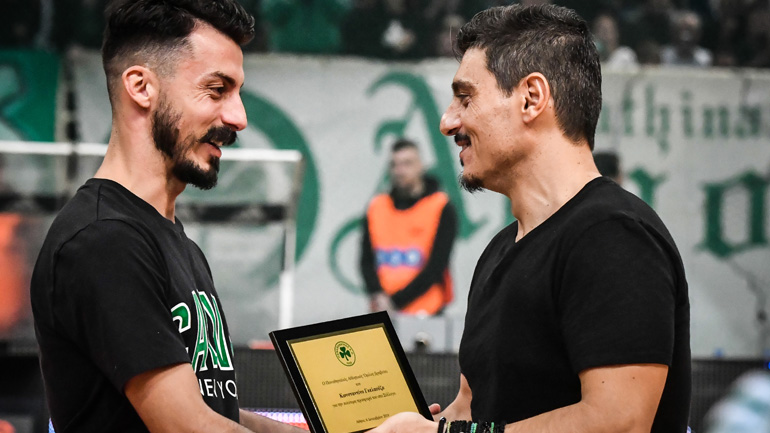 Τιμήθηκε ο Γκελαούζος στο ΟΑΚΑ