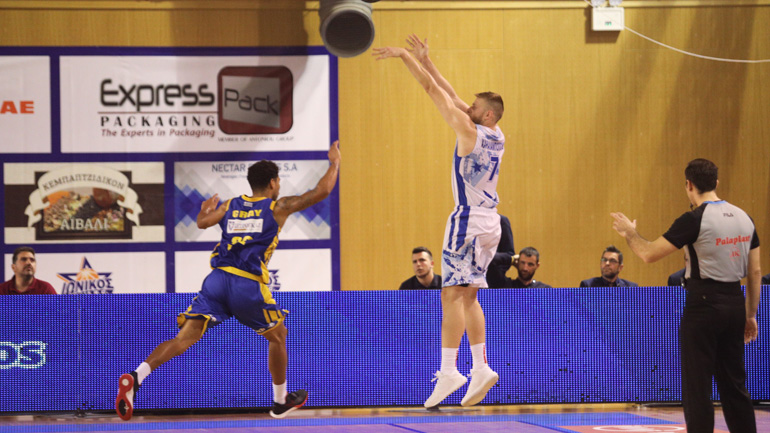 Νίκη θρίλερ του Ιωνικού, 100-95 το Περιστέρι στη δεύτερη παράταση